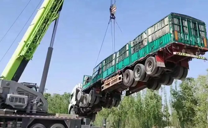 苍梧道路脱困救援案例
